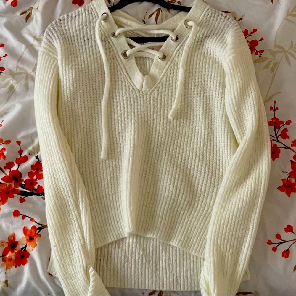 White sweater